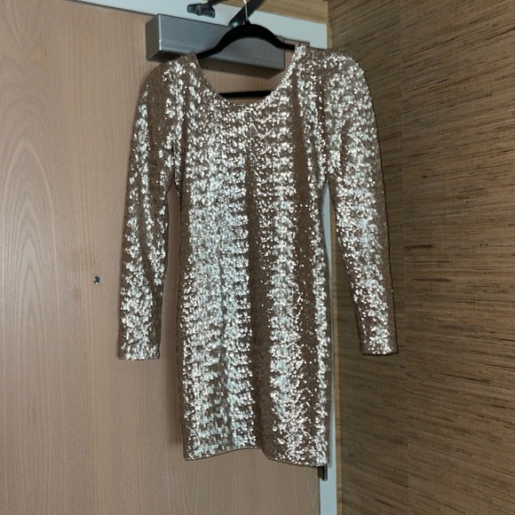 Dresses | Sequin Open Back Dress | Poshmark